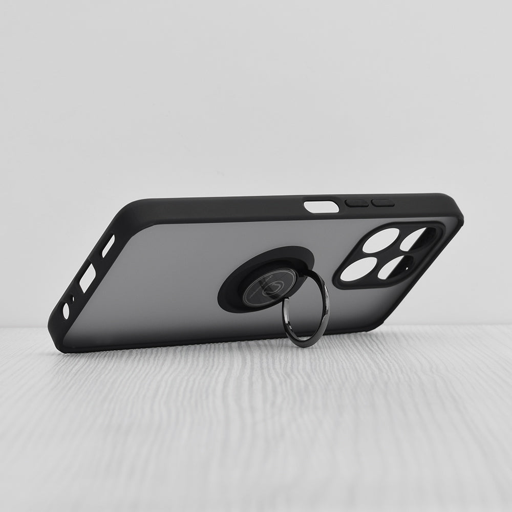 Custodia per Honor X6a, Techsuit, Glinth, Nera