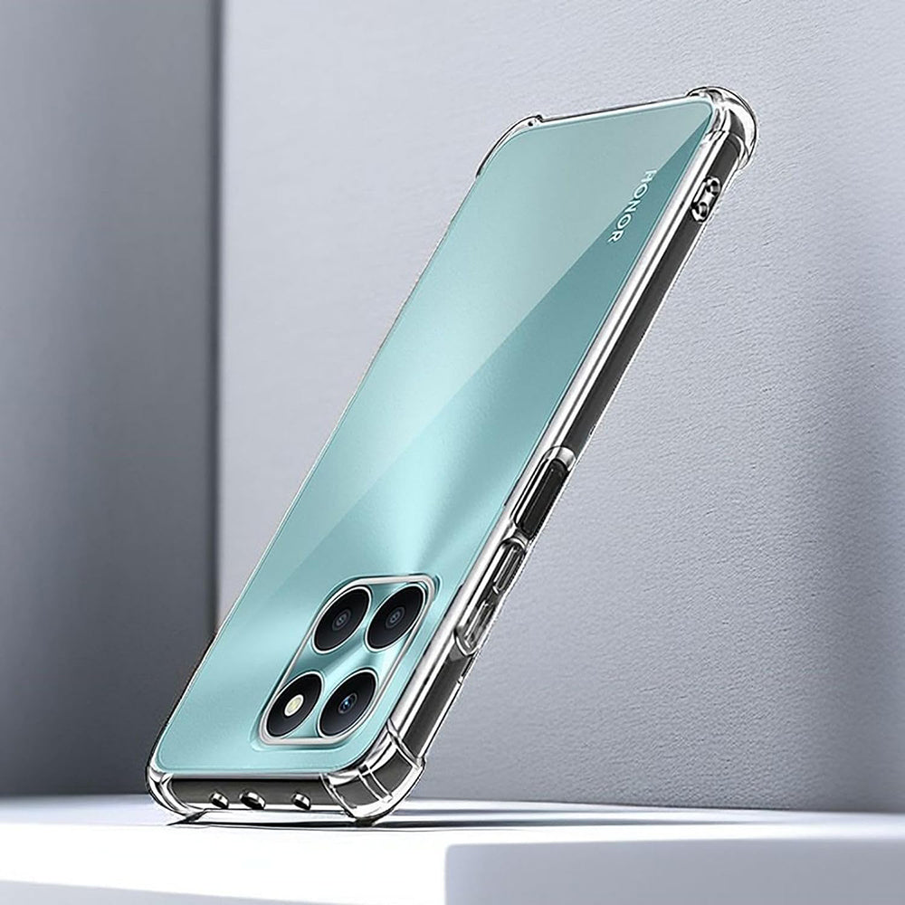 Custodia per Honor X6a, Techsuit, Shockproof Clear, Trasparente