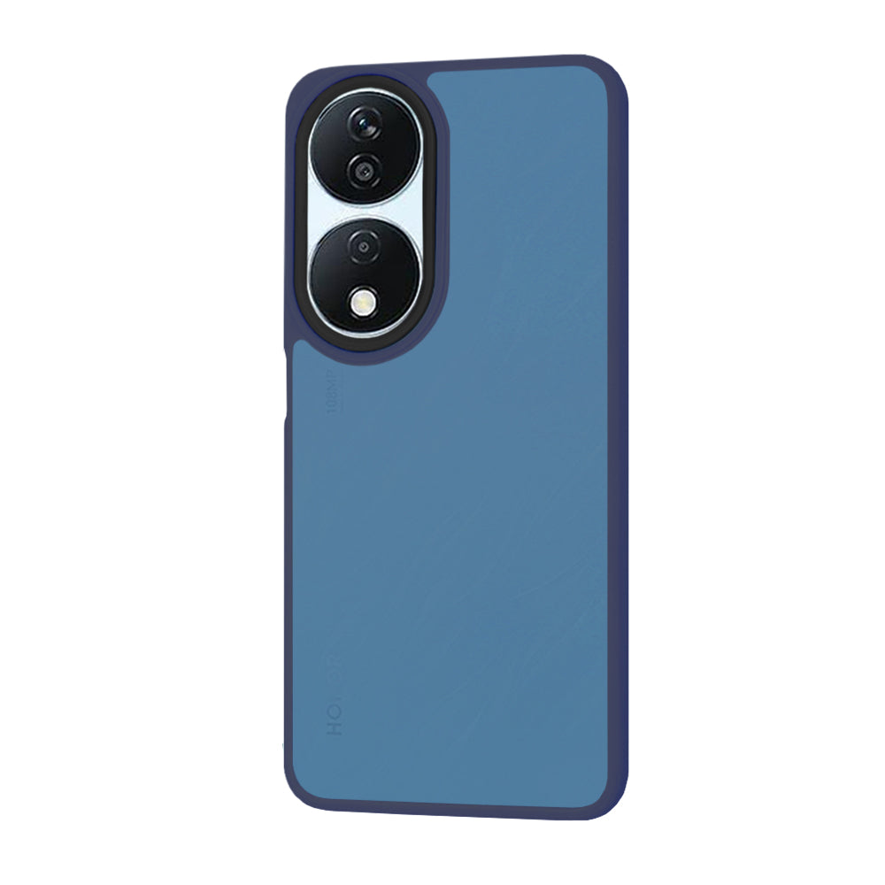 Custodia per Honor X7b 5G / 90 Smart / X7b 4G, Techsuit, HaloFrost, Blu scuro