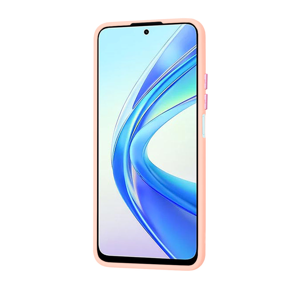 Custodia per Honor X7b 5G / 90 Smart / X7b 4G, Techsuit, HaloFrost, Rosa