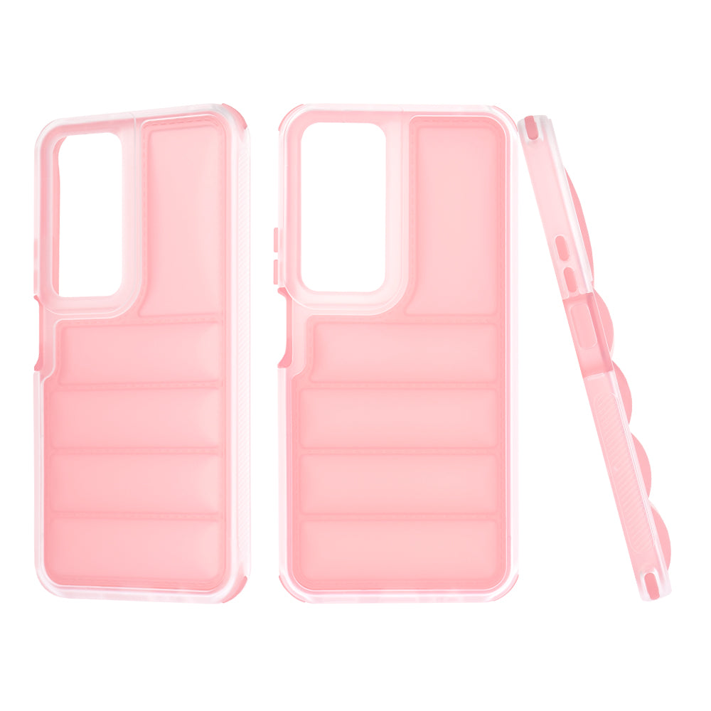 Custodia per Honor X7b 5G / 90 Smart / X7b 4G, Techsuit, Wave Shield, Rosa