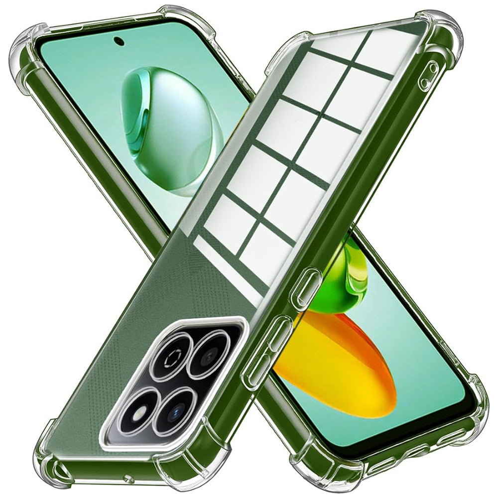 Custodia per Honor X7c / 200 Smart, Techsuit, Shockproof Clear, Trasparente