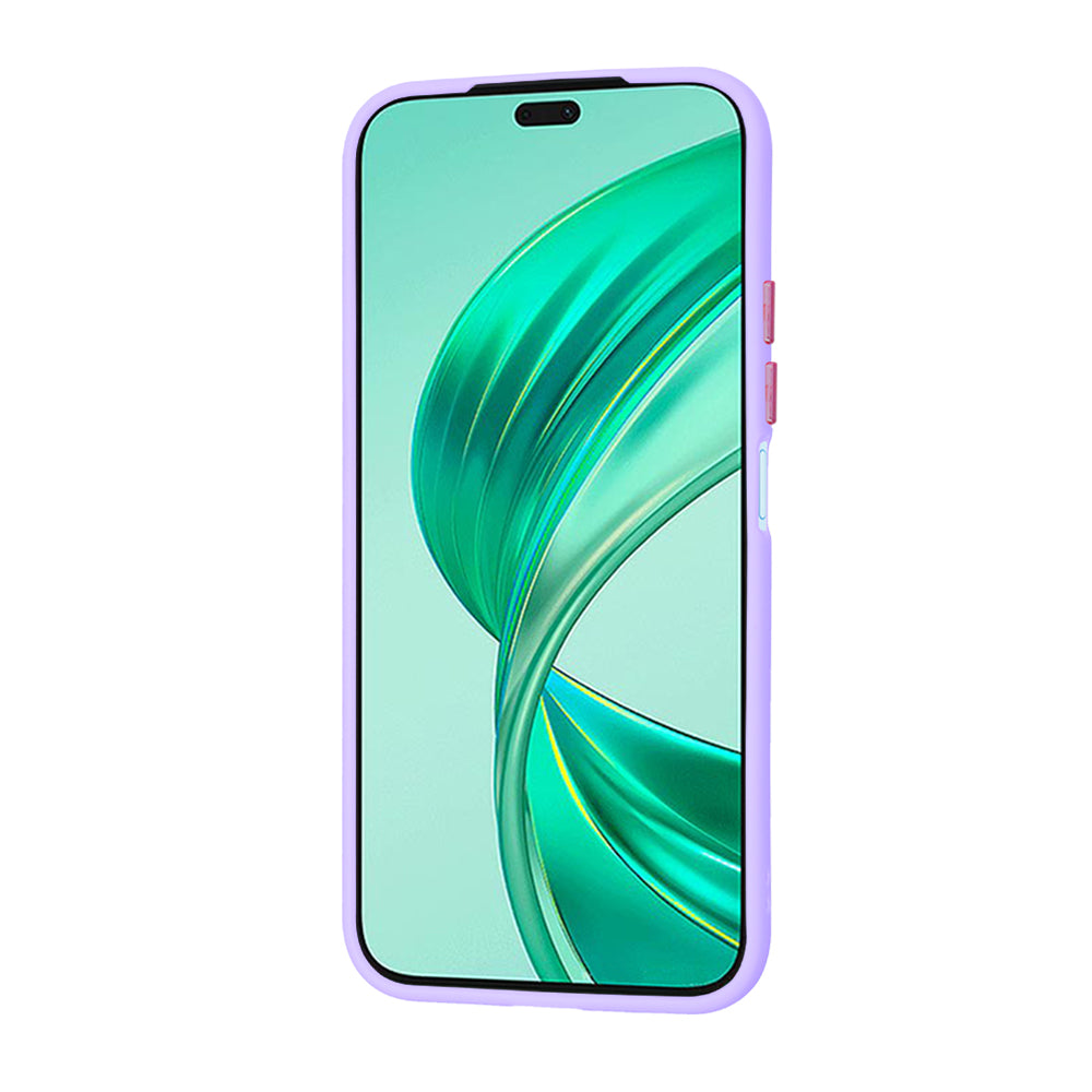 Custodia per Honor X8b, Techsuit, HaloFrost, Viola Chiaro