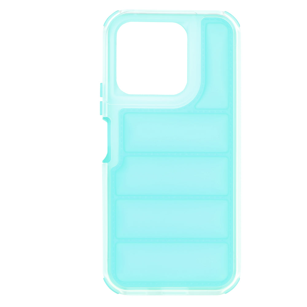 Custodia per Honor X8b, Techsuit, Wave Shield, Turchese