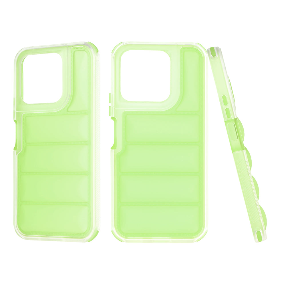 Custodia per Honor X8b, Techsuit, Wave Shield, Verde