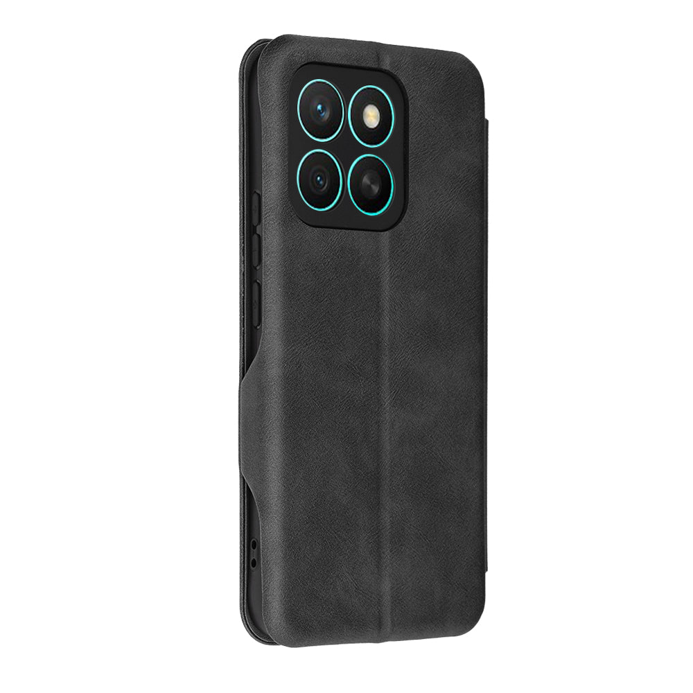 Custodia per Honor X8c, Techsuit, Safe Wallet Plus, Nera