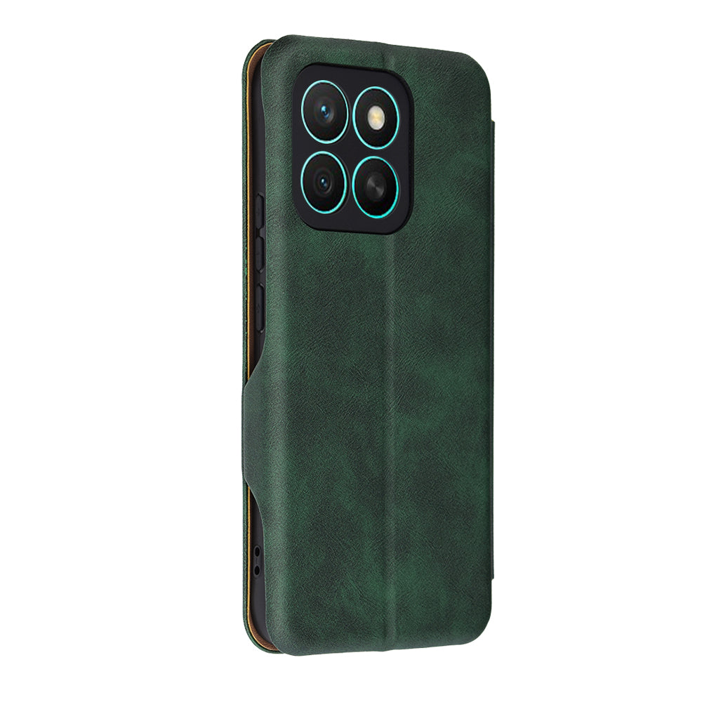 Custodia per Honor X8c, Techsuit, Safe Wallet Plus, Verde