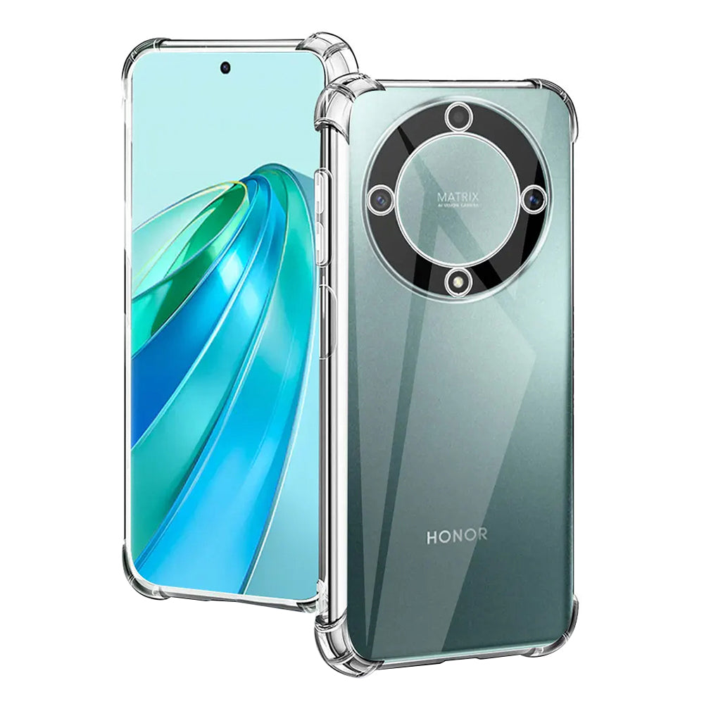 Custodia per Honor X9a, Techsuit, Shockproof Clear, Trasparente