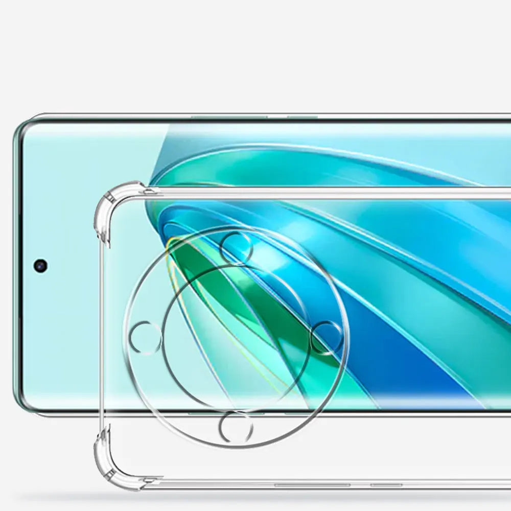 Custodia per Honor X9a, Techsuit, Shockproof Clear, Trasparente