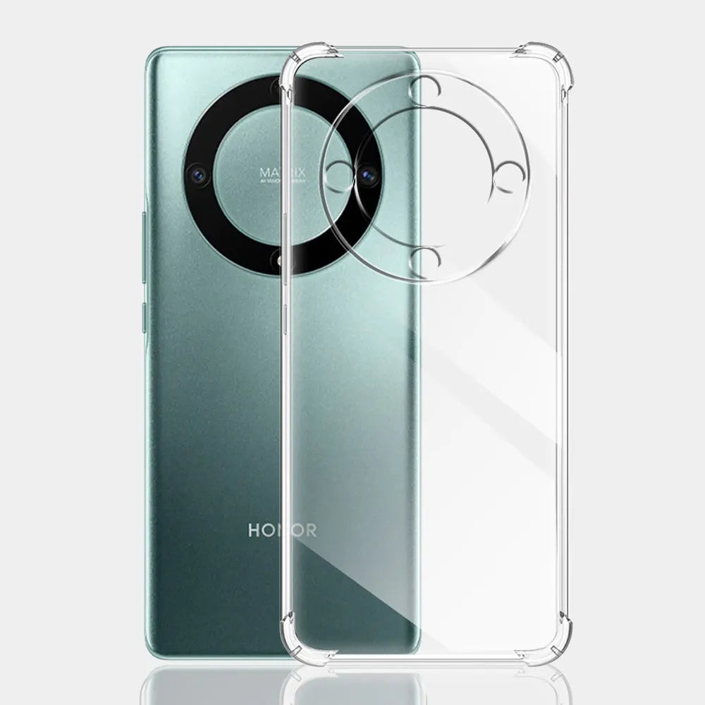 Custodia per Honor X9a, Techsuit, Shockproof Clear, Trasparente