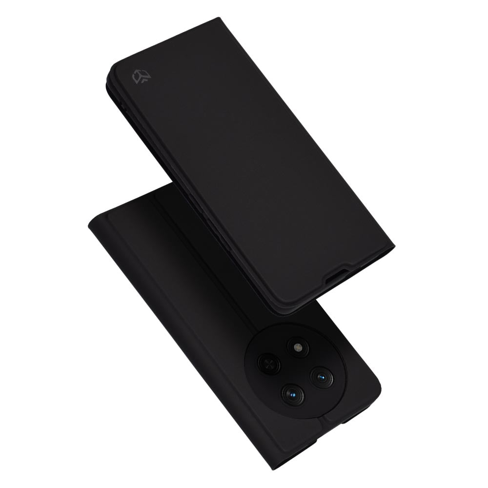 Custodia per Honor X9c / Magic7 Lite, Techsuit, Magskin Book, Nera