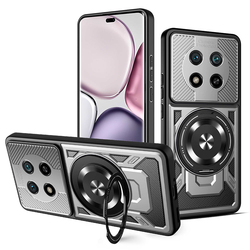 Custodia per Honor X9c / Magic7 Lite, Techsuit, RuggedCam, Grigio