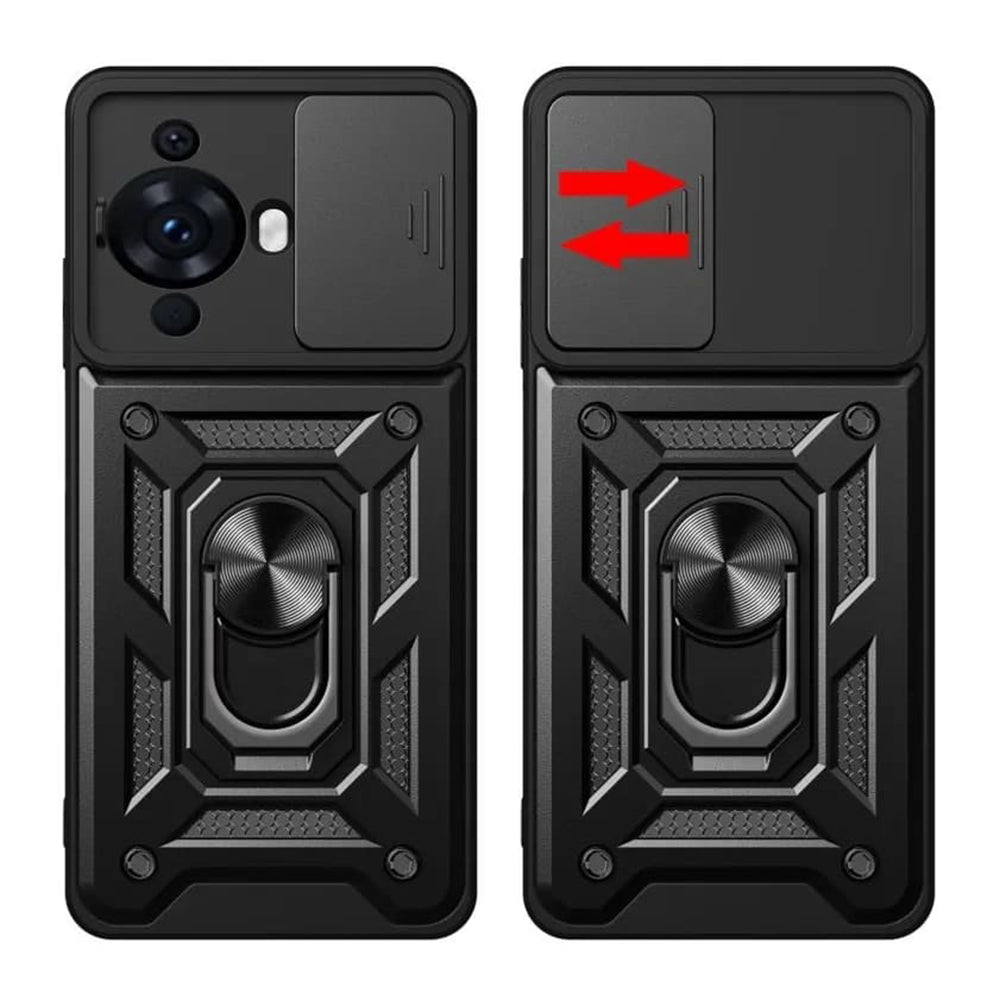 Custodia per Huawei nova 12s / nova 11, Techsuit, CamShield, Nera