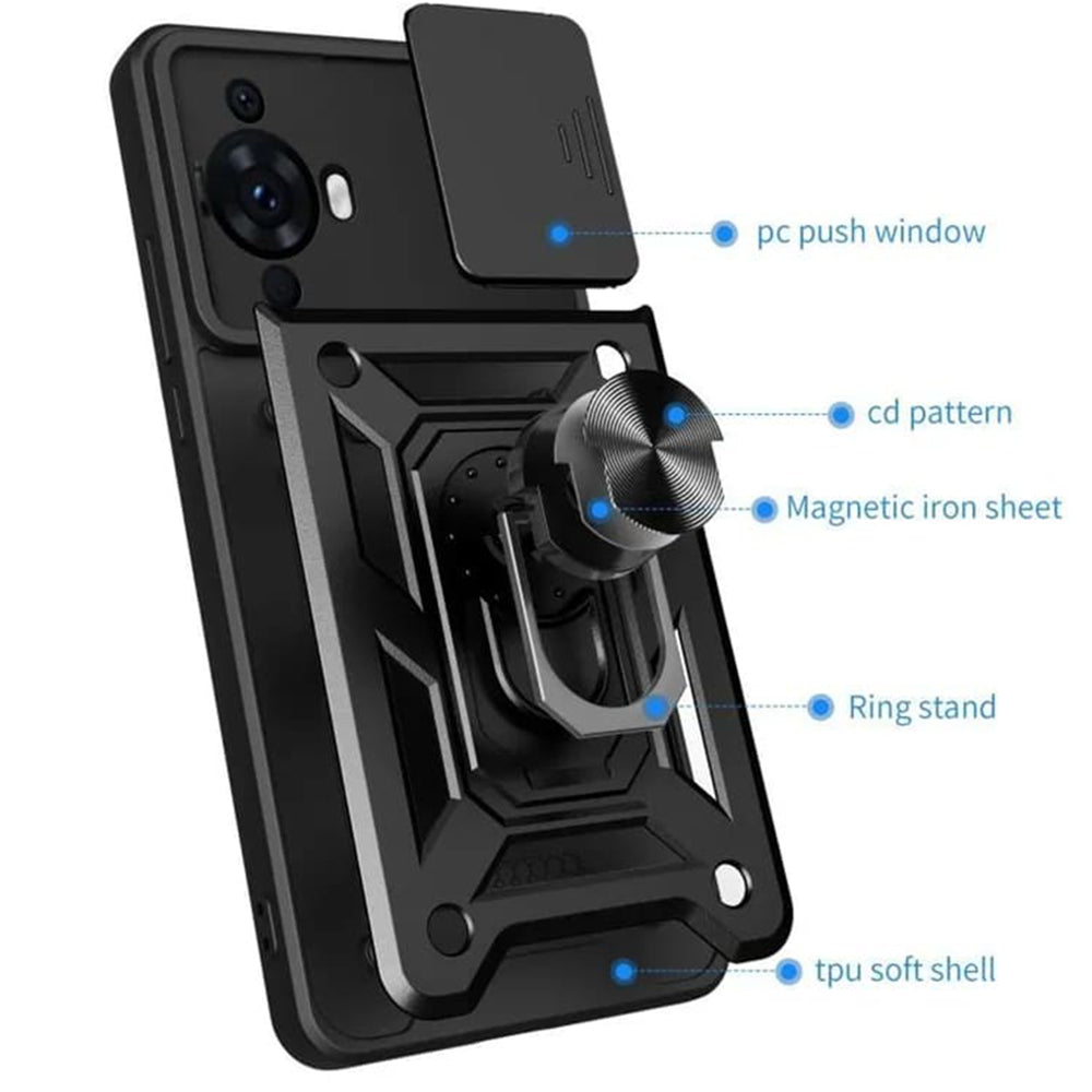 Custodia per Huawei nova 12s / nova 11, Techsuit, CamShield, Verde
