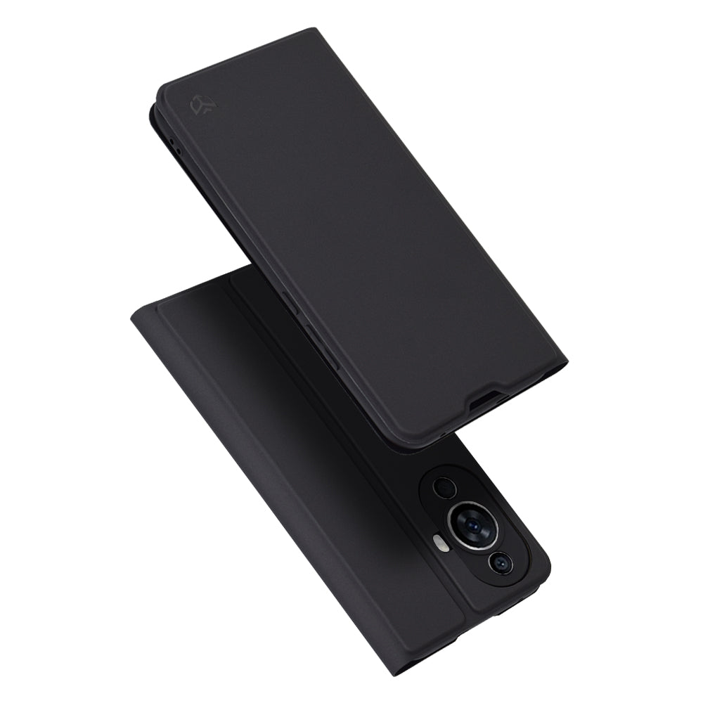 Custodia per Huawei nova 12s / nova 11, Techsuit, Magskin Book, Nera