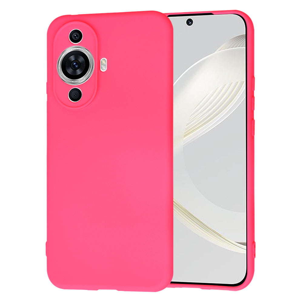 Custodia per Huawei nova 12s / nova 11, Techsuit, SoftFlex, Rosa Scuro