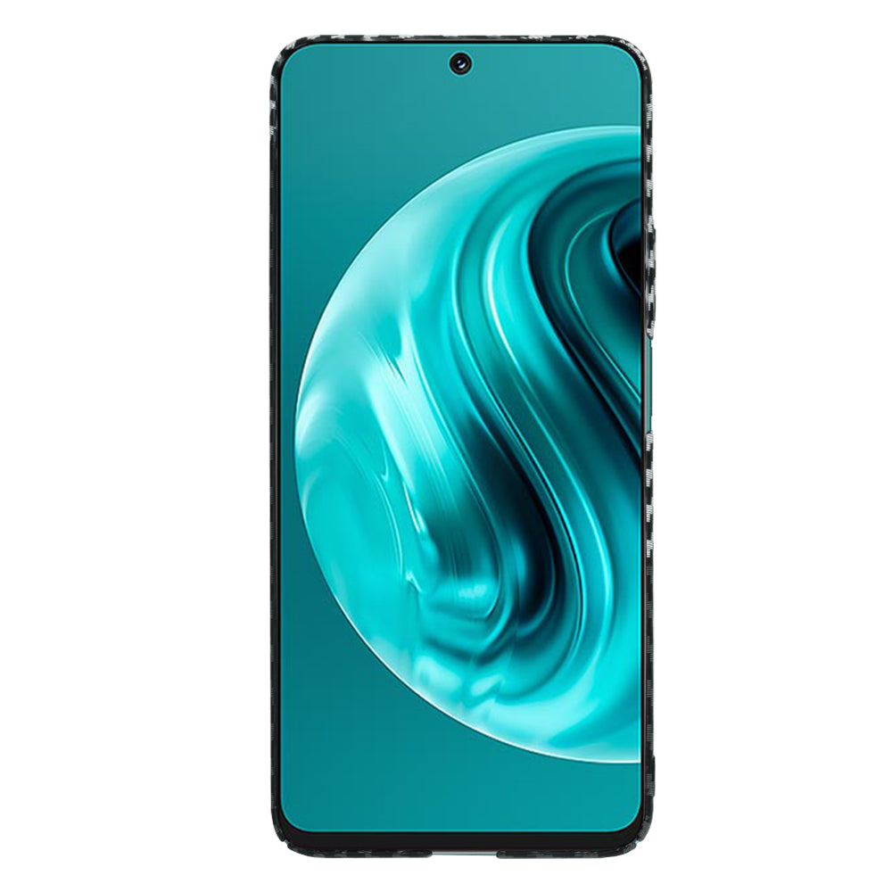 Custodia per Huawei nova 13i / nova 12i, Techsuit, Carbonite FiberShell, Nero Grigio