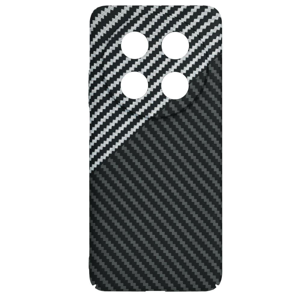 Custodia per Huawei nova 13i / nova 12i, Techsuit, Carbonite FiberShell, Nero Grigio