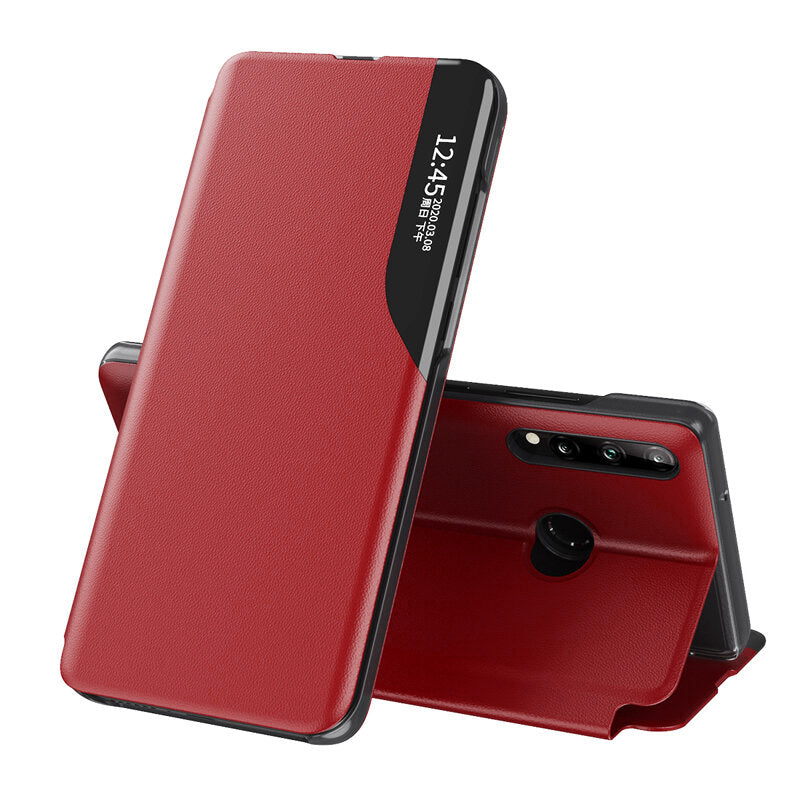 Custodia per Huawei P30 lite New Edition / P30 lite, Techsuit, eFold, Rossa