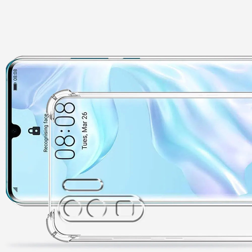 Custodia per Huawei P30 Pro New Edition / P30 Pro, Techsuit, Shockproof Clear, Trasparente