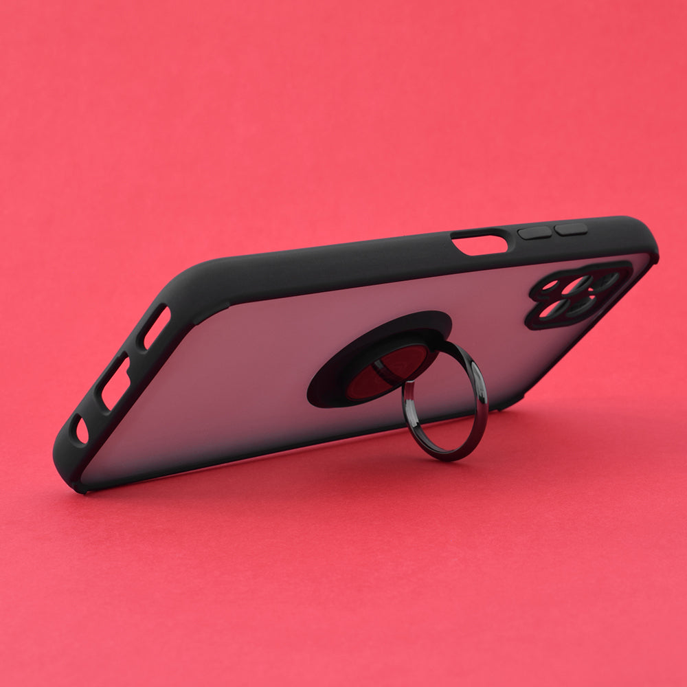 Custodia per Huawei P40 lite 4G, Techsuit, Glinth, Nera