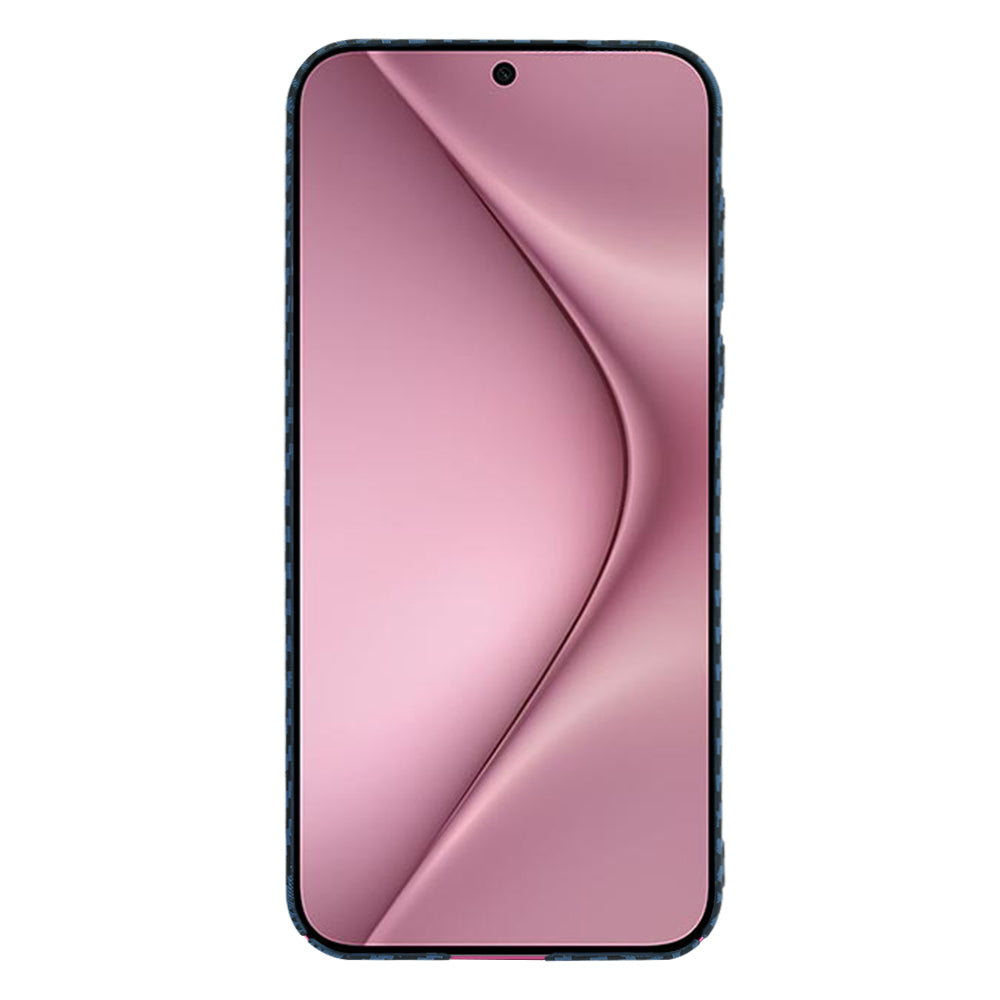 Custodia per Huawei Pura 70, Techsuit, Carbonite FiberShell, Turchese
