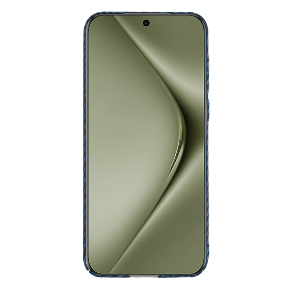 Custodia per Huawei Pura 70 Ultra, Techsuit, Carbonite FiberShell, Turchese