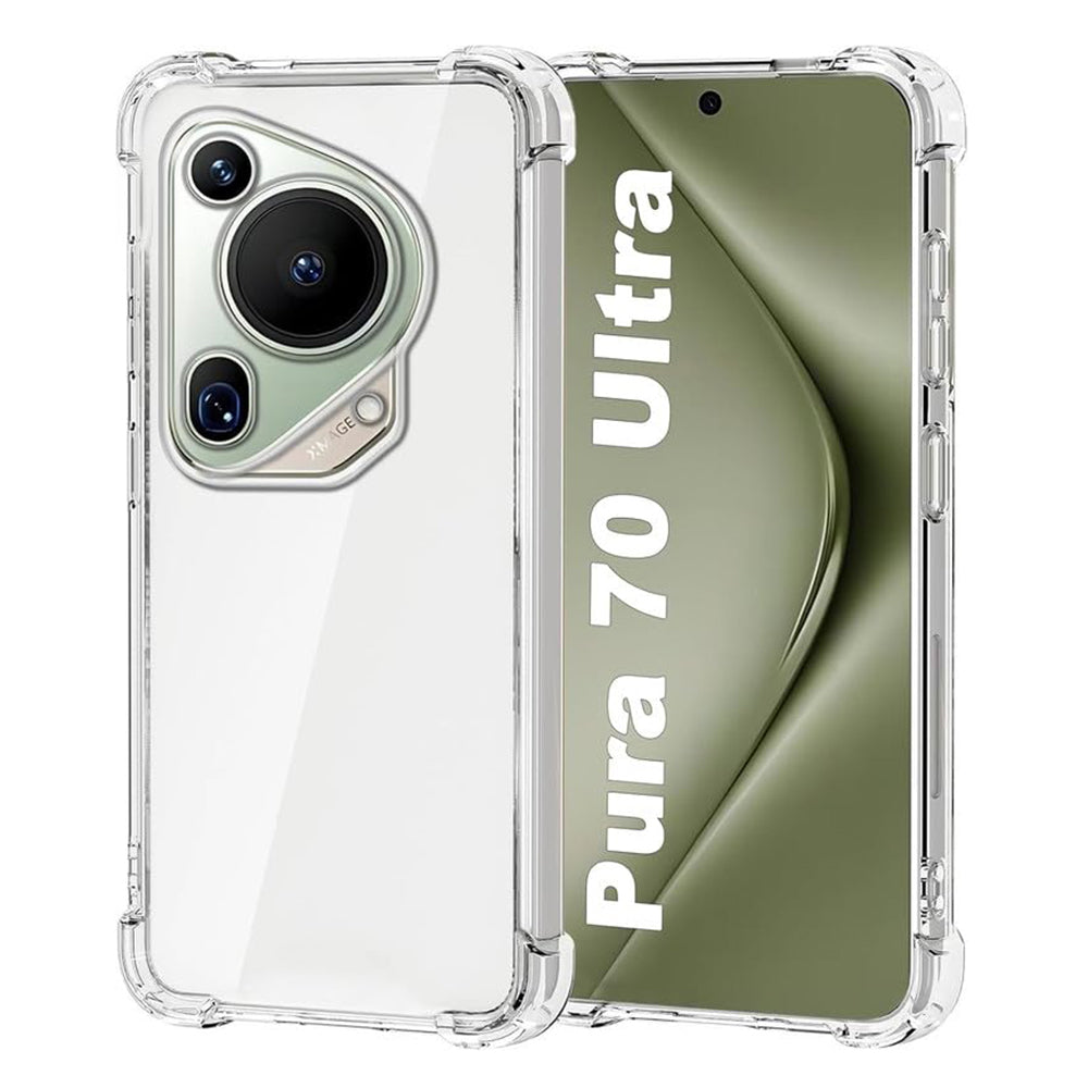 Custodia per Huawei Pura 70 Ultra, Techsuit, Shockproof Clear, Trasparente