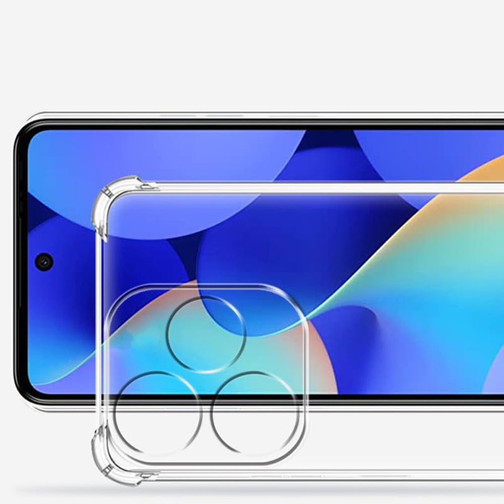 Custodia per Infinix Hot 40i, Techsuit, Shockproof Clear, Trasparente