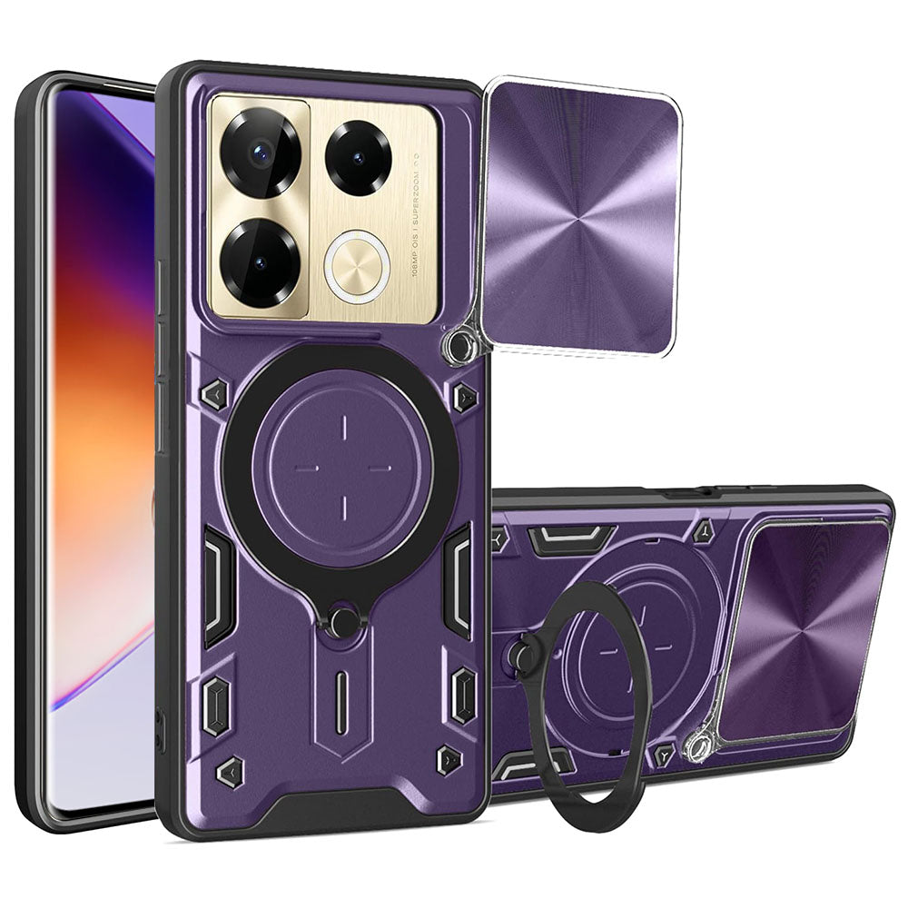Custodia per Infinix Note 40 Pro+, Techsuit, CamGuard Pro, Viola