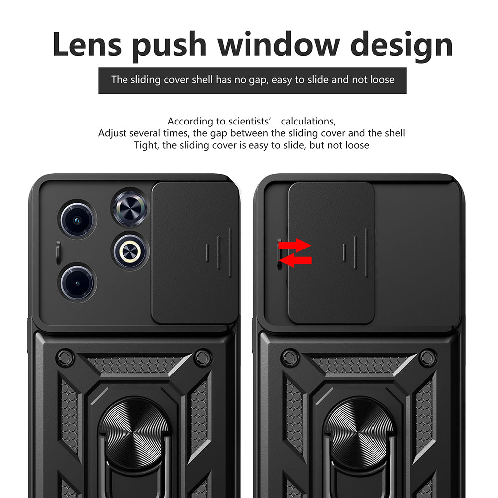 Custodia per Infinix Smart 8 / Hot 40i, Techsuit, CamShield, Verde