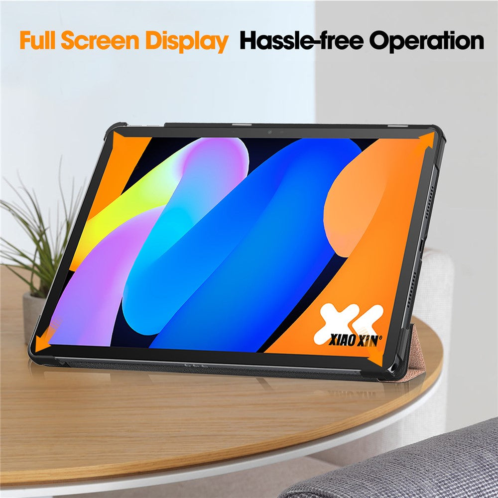 Custodia per Lenovo Idea Tab 11, Techsuit, FoldPro, Rosa Dorato