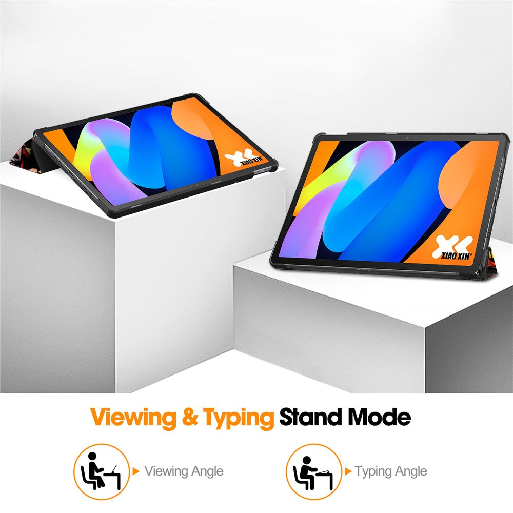 Custodia per Lenovo Idea Tab 11, Techsuit, FoldPro Urban Vibe, Multicolore