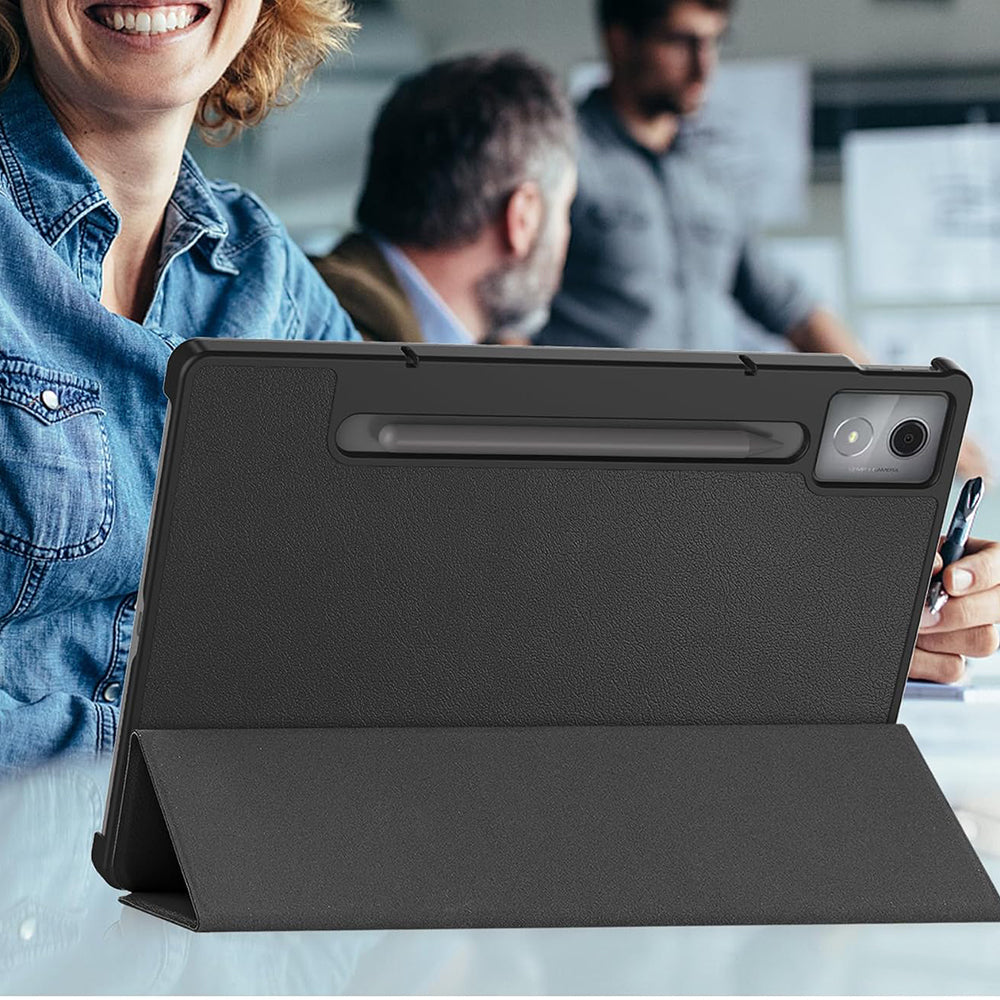 Custodia per Lenovo Idea Tab Pro, Techsuit, FoldPro, Nera