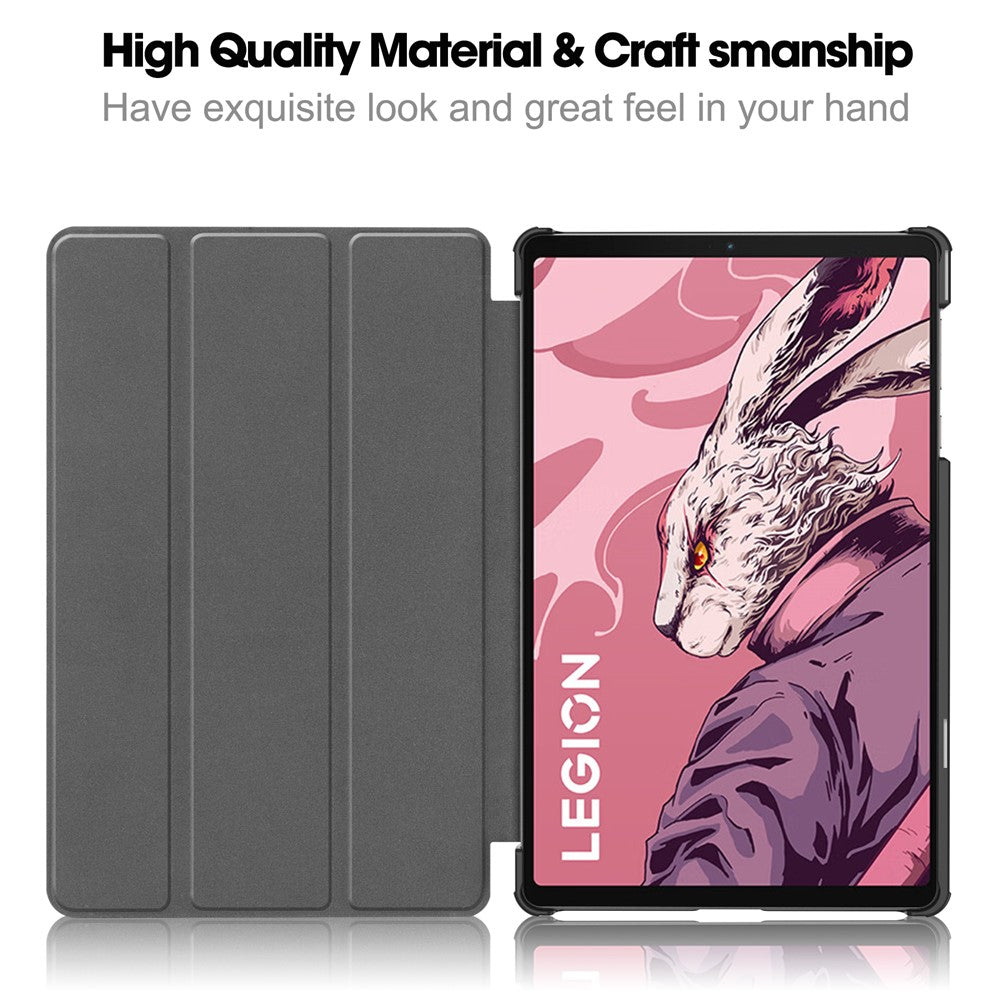 Custodia per Lenovo Legion Y700 (2025), Techsuit, FoldPro, Rosa Dorato