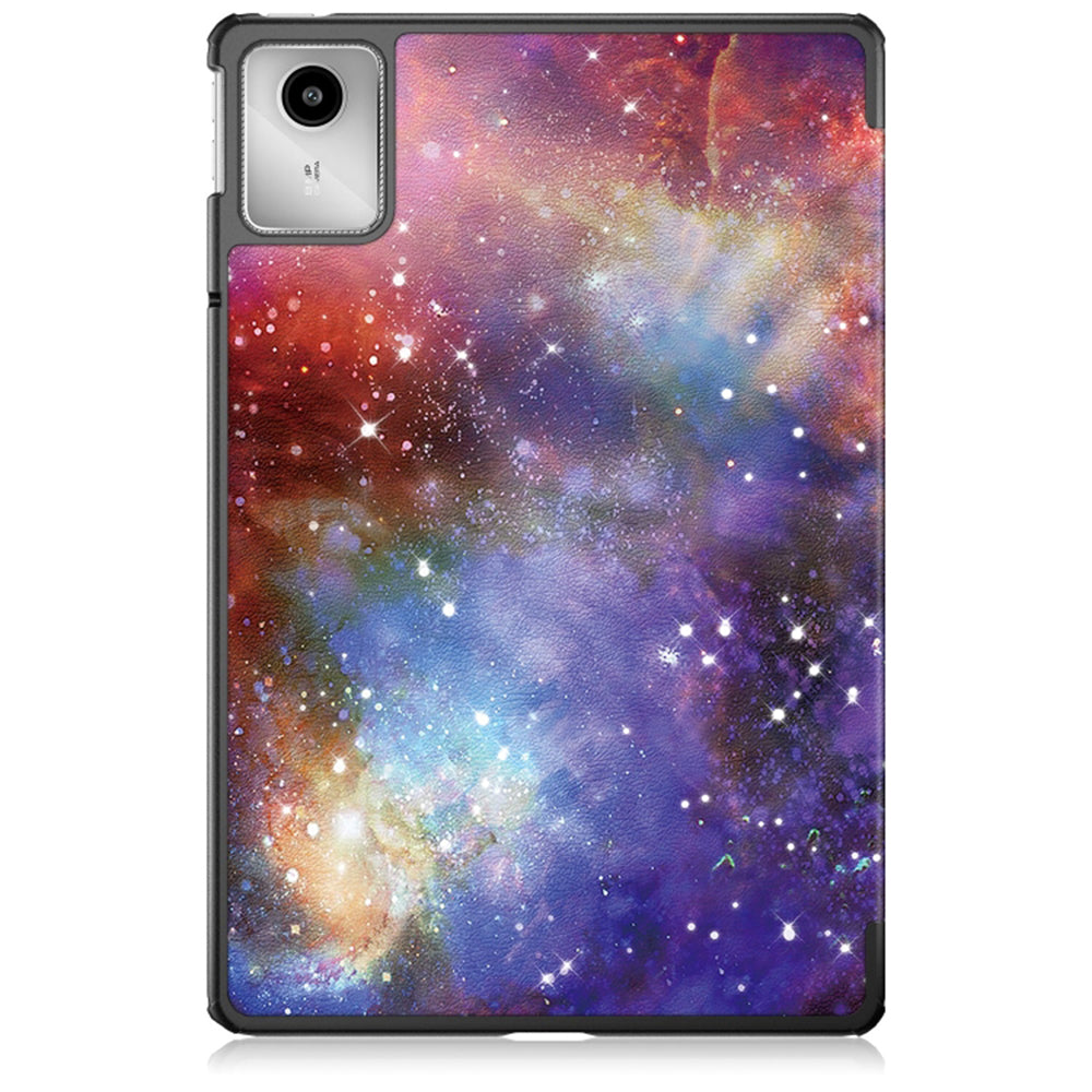 Custodia per Lenovo Tab M11, Techsuit, FoldPro Galaxy, Multicolore
