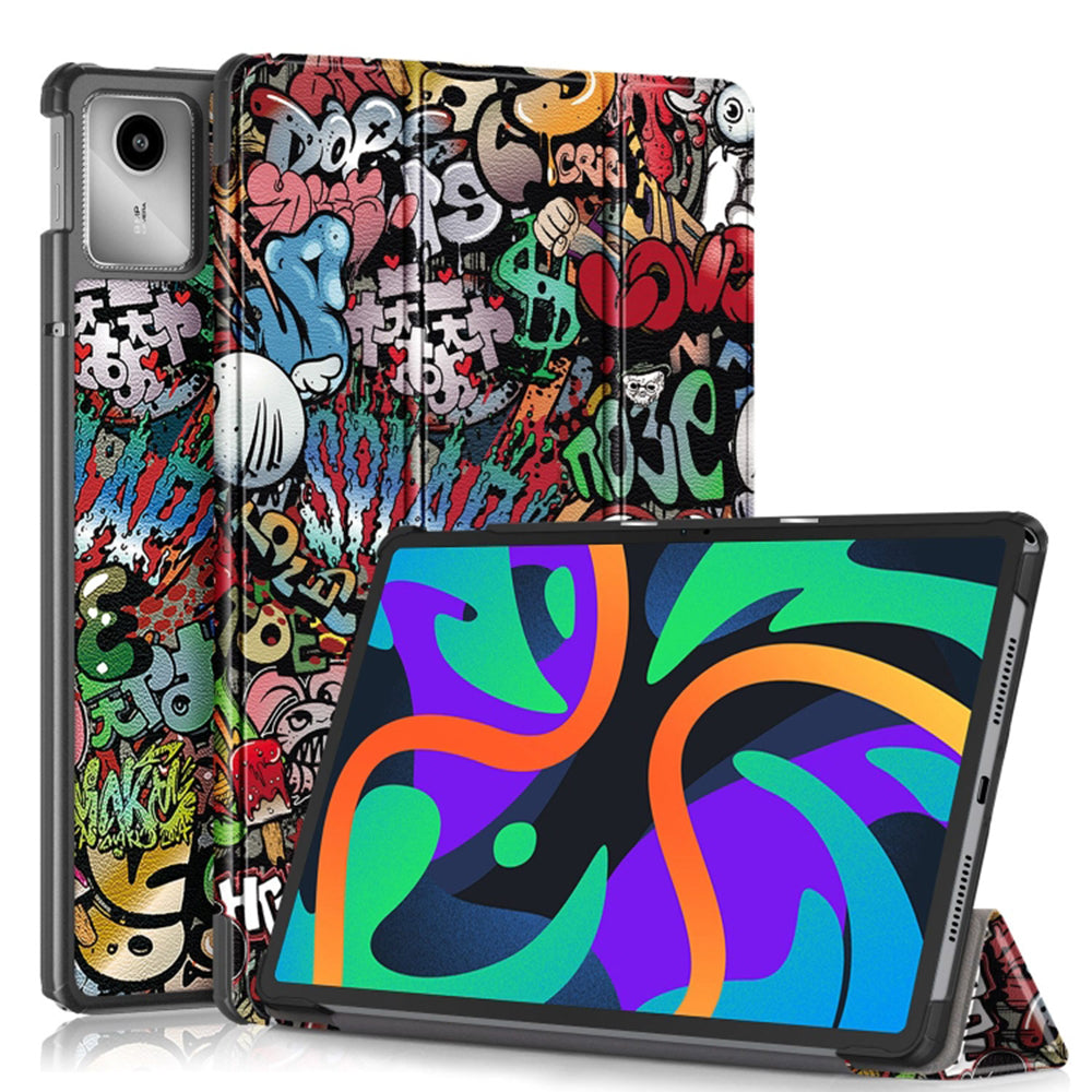 Custodia per Lenovo Tab M11, Techsuit, FoldPro Urban Vibe, Multicolore