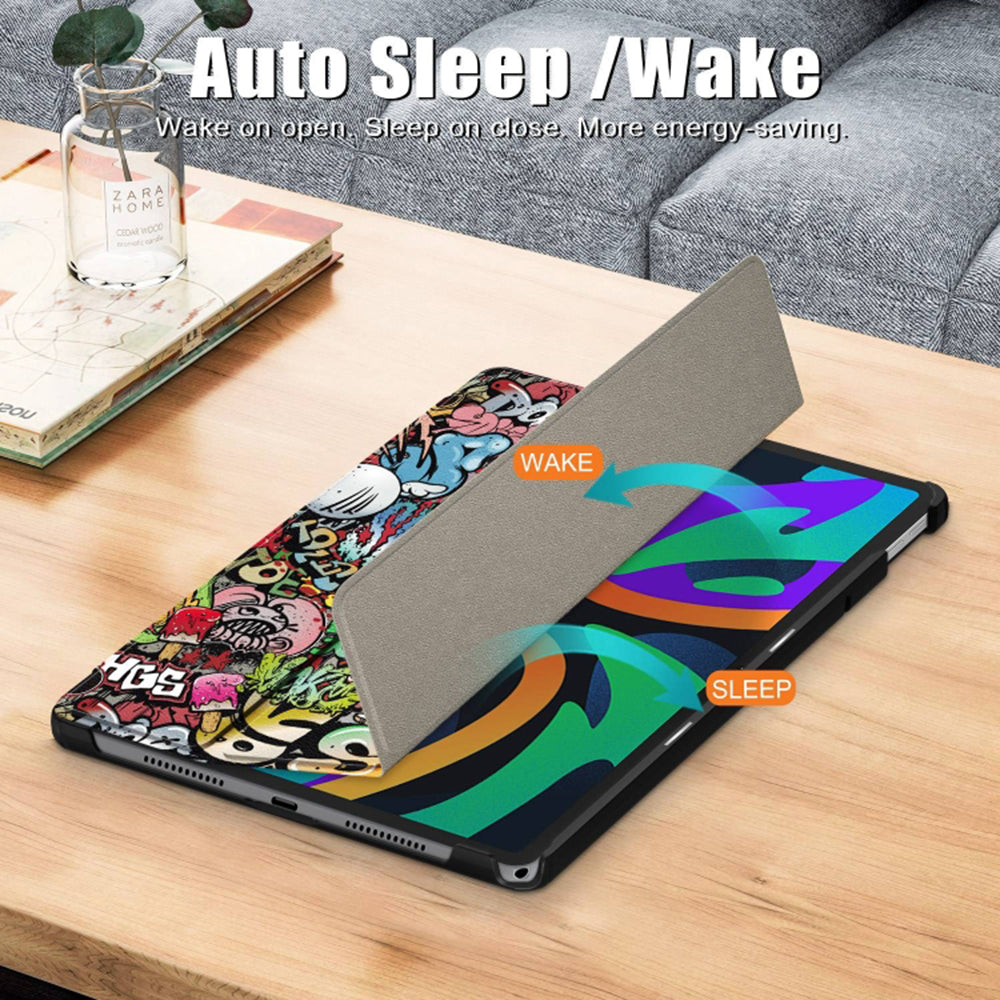Custodia per Lenovo Tab M11, Techsuit, FoldPro Urban Vibe, Multicolore