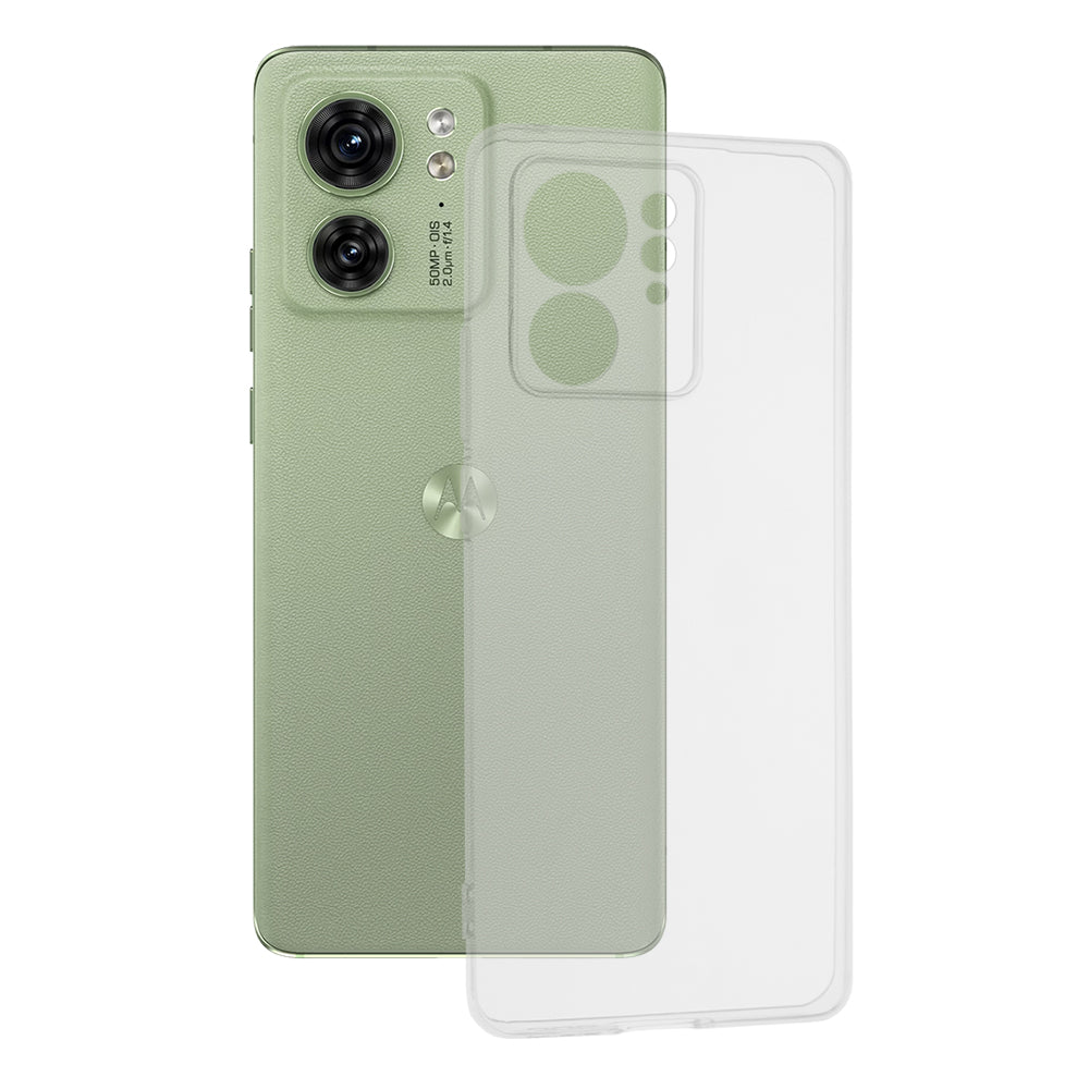 Custodia per Motorola Edge (2023) / Edge 40, Techsuit, Clear, Trasparente