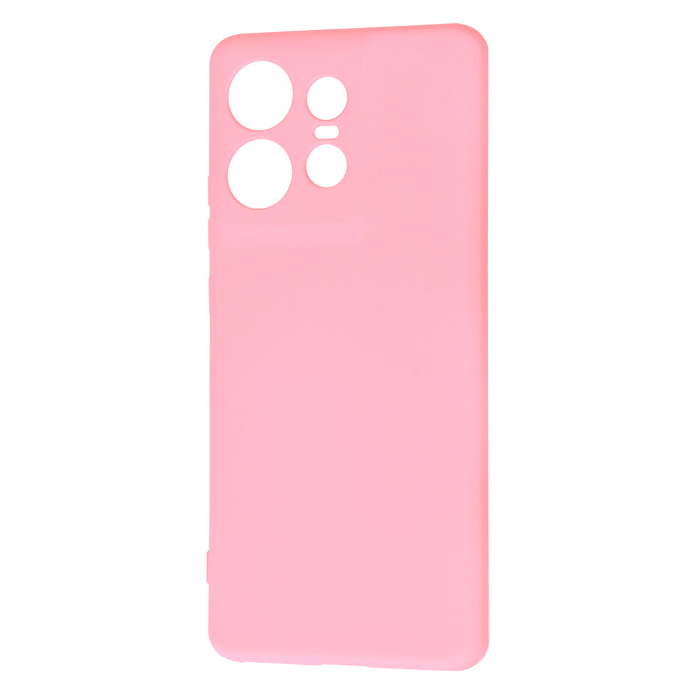 Custodia per Motorola Edge 50 Pro, Techsuit, SoftFlex, Rosa Chiaro