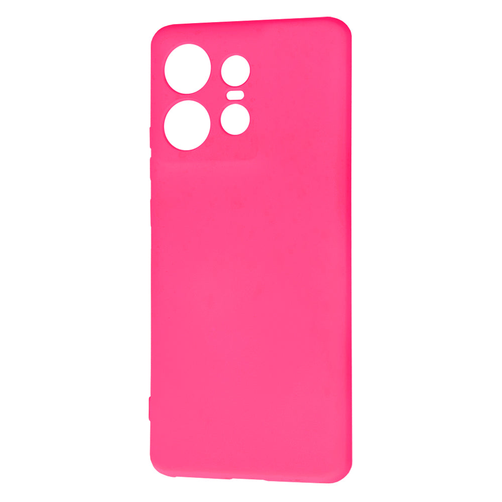 Custodia per Motorola Edge 50 Pro, Techsuit, SoftFlex, Rosa Scuro