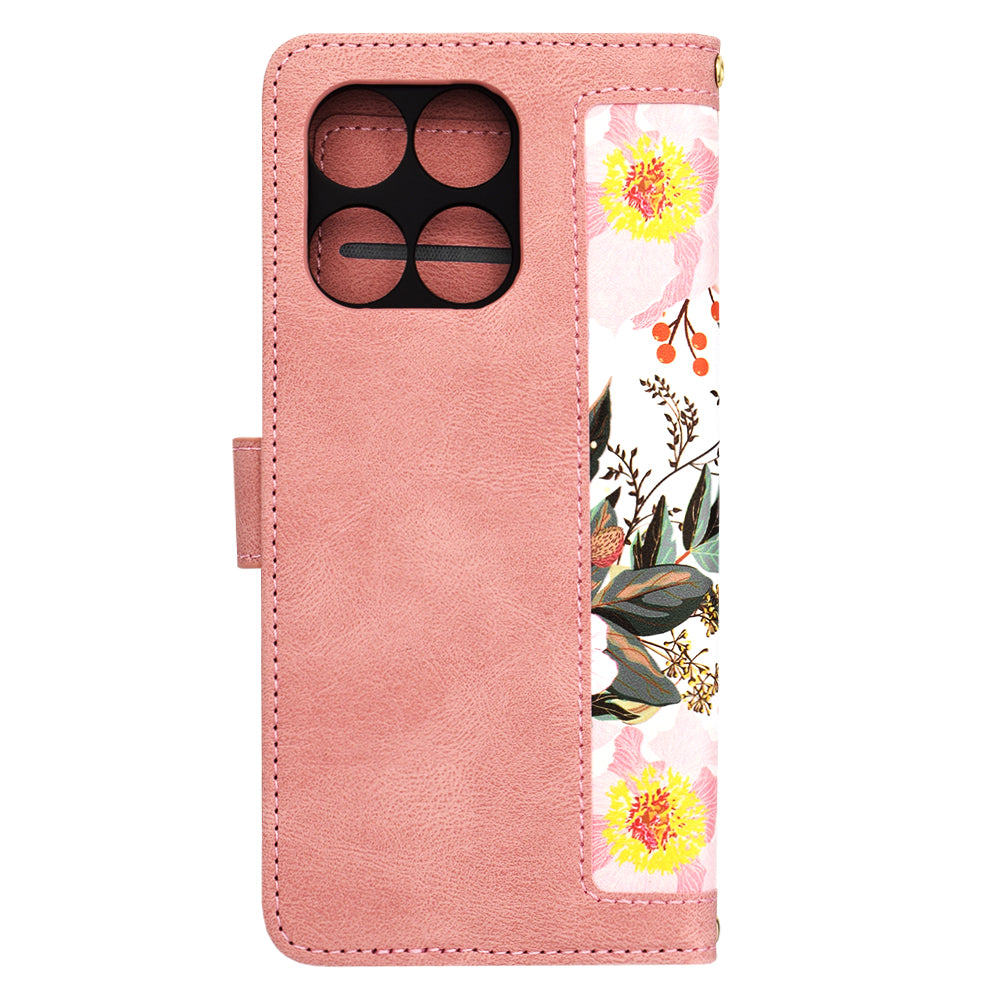 Custodia per Motorola Edge 60 Fusion / Edge 60, Techsuit, FlipCraft, Rosa