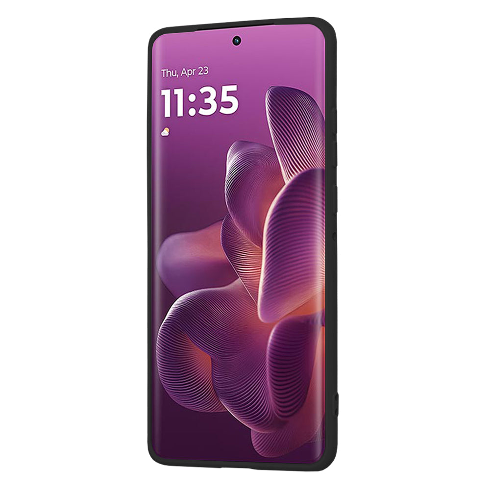 Custodia per Motorola Edge 60 Pro, Techsuit, SoftFlex, Nera