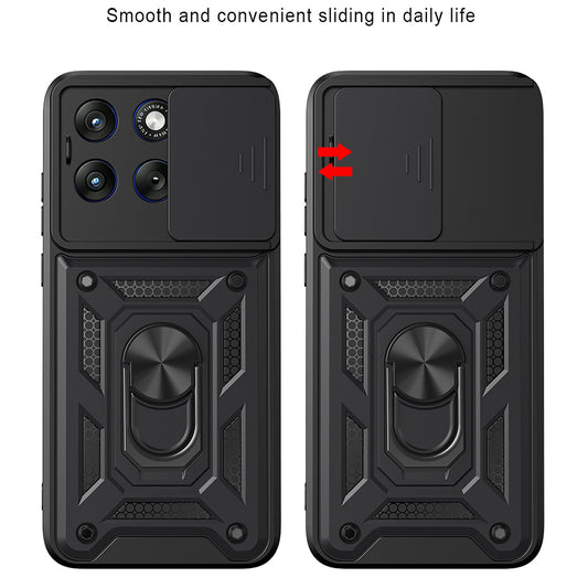 Custodia per Motorola Edge 70 Fusion, Techsuit, CamShield, Dorata