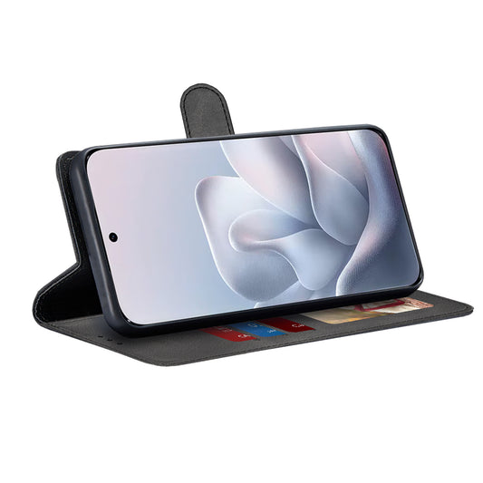 Custodia per Motorola Edge 70 Fusion, Techsuit, Diary Book, Nera
