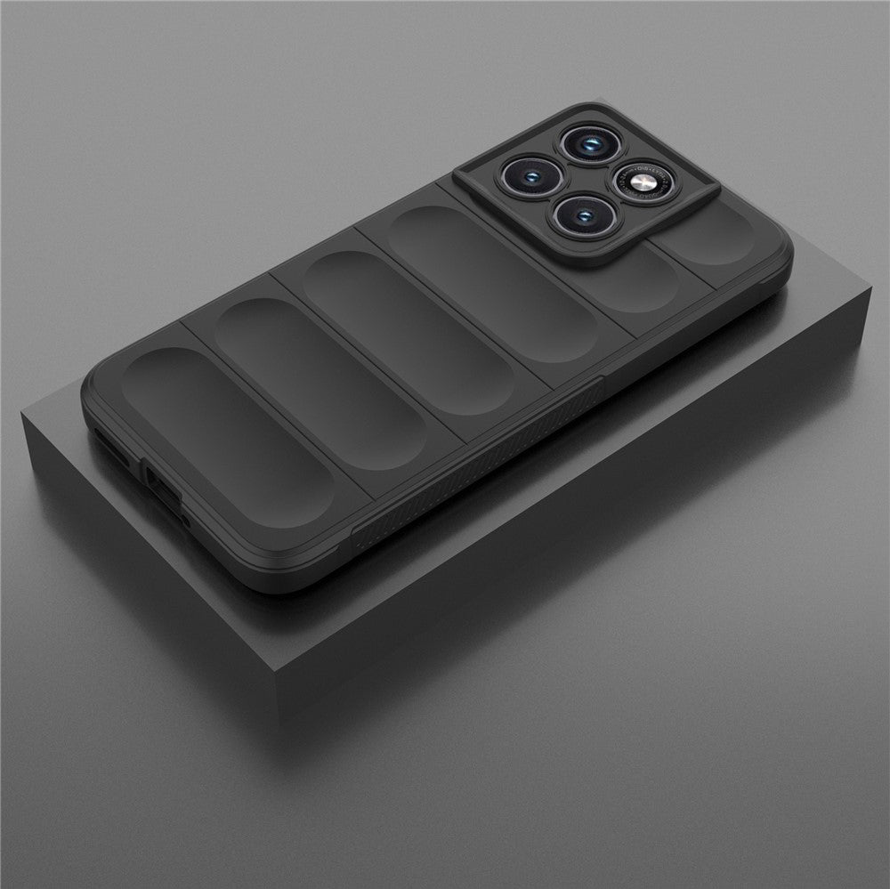 Custodia per Motorola Edge 70 Fusion, Techsuit, Magic Shield, Nera