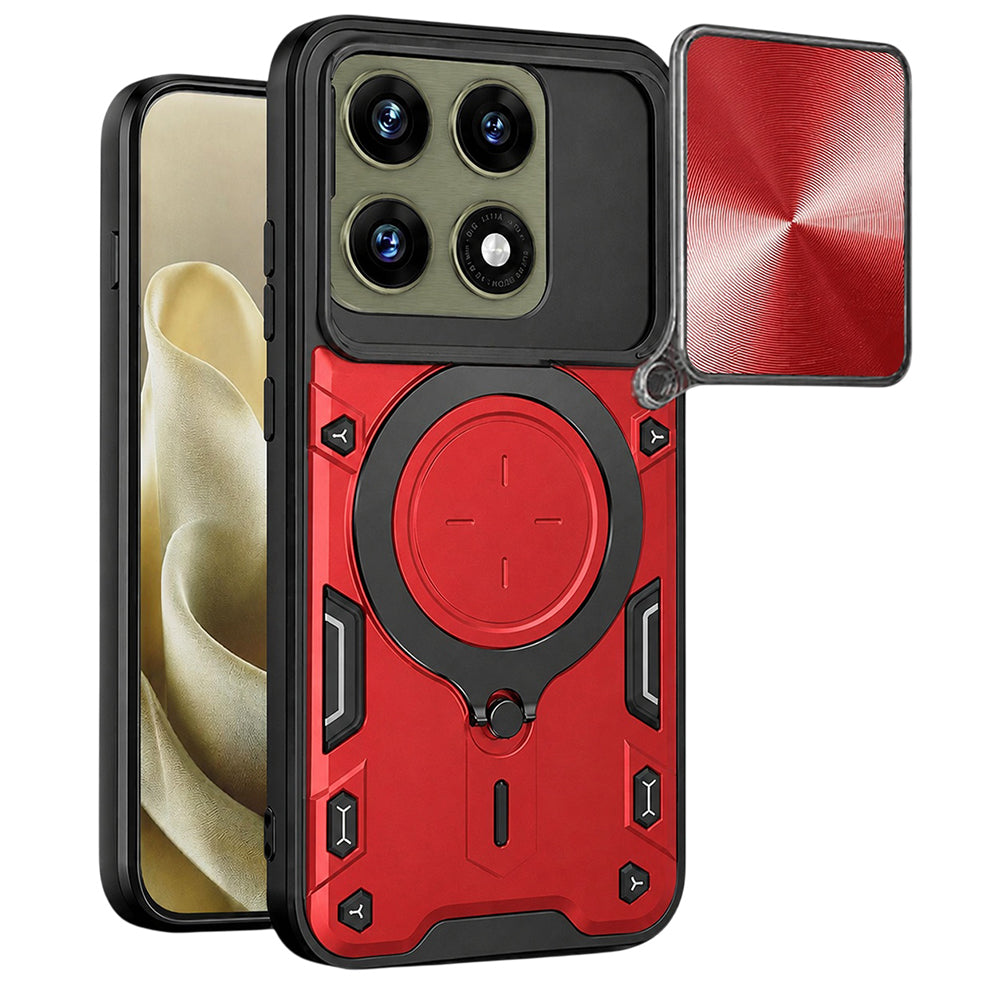 Custodia per Motorola Edge 70 Pro, Techsuit, CamGuard Pro, Rossa