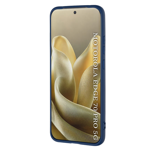 Custodia per Motorola Edge 70 Pro, Techsuit, SoftFlex, Blu Navy