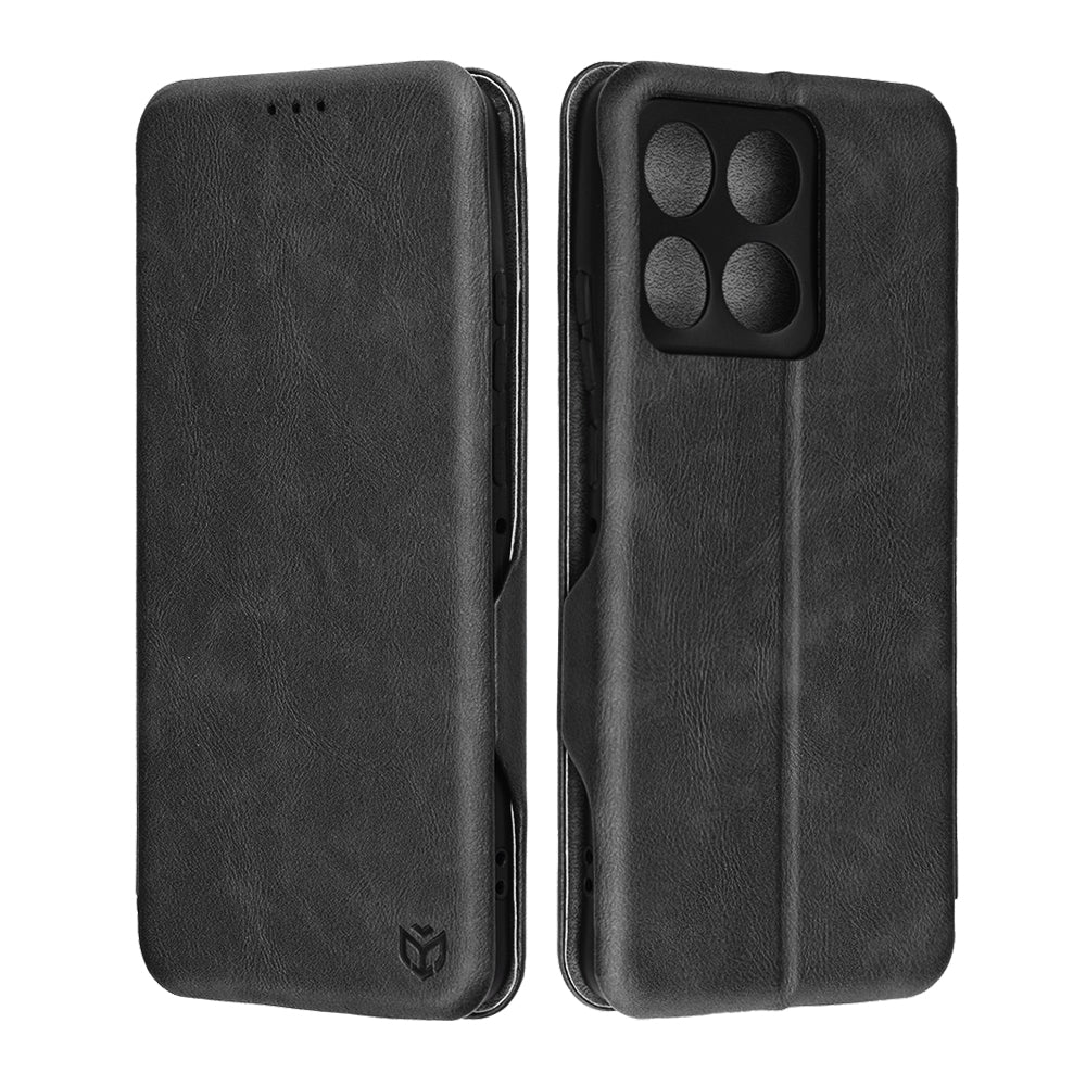 Custodia per Motorola Edge 70, Techsuit, Safe Wallet Plus, Nera