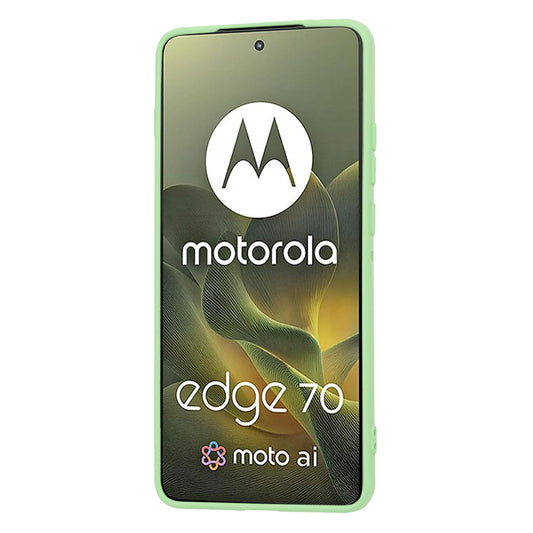 Custodia per Motorola Edge 70, Techsuit, SoftFlex, Verde Chiaro